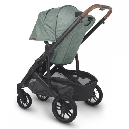 UPPAbaby CRUZ V2 Pushchair - In Gwen  (Sage Green melange with Saddle Leather)