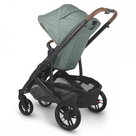 UPPAbaby CRUZ V2 Pushchair - In Gwen  (Sage Green melange with Saddle Leather)