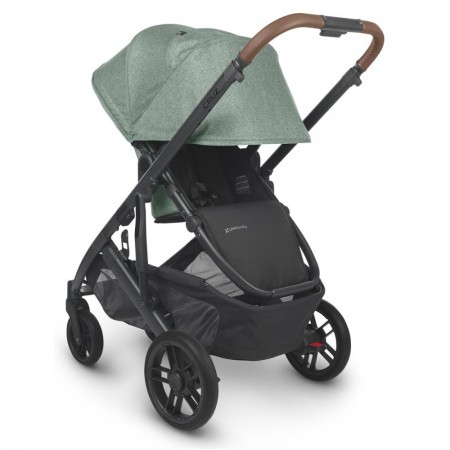 UPPAbaby CRUZ V2 Pushchair - In Gwen  (Sage Green melange with Saddle Leather)