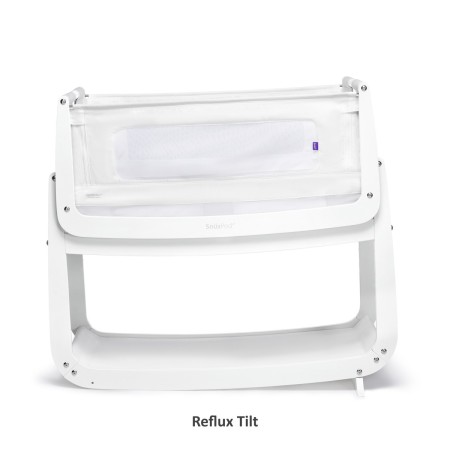 SnuzPod 4 Bedside Crib - In White