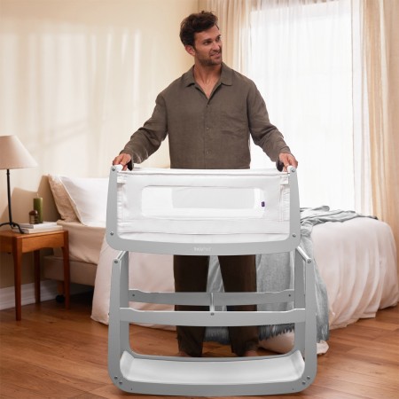 SnuzPod 4 Bedside Crib - In Dove