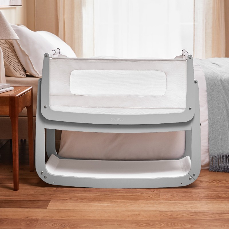 SnuzPod 4 Bedside Crib - In Dove