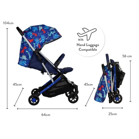 Cosatto Yo! Stroller - In Dino Bright