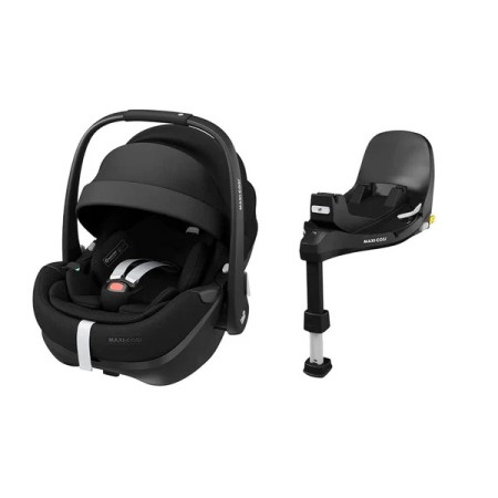 Maxi-Cosi Pebble 360 Pro² Car Seat and Base - In Twillic Black