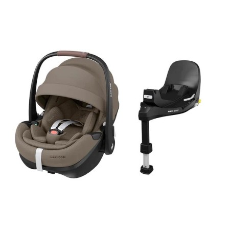 Maxi-Cosi Pebble 360 Pro² Car Seat and Base - In Twillic Truffle