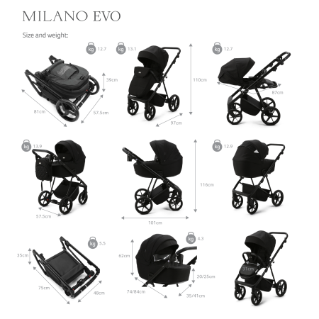 Mee-go Milano Evo All In One - In Sahara