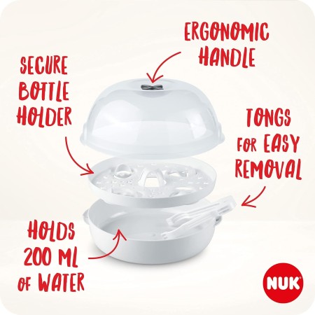 NUK Micro Express Plus Microwave Bottle Steriliser