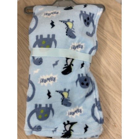 Snuggle Baby Blanket with Soft Toy - In Dino