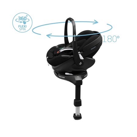 Maxi-Cosi Family Pro² Bundle [Pebble 360 Pro², Pearl 360 Pro & FamilyFix 360 Pro Base] - In Black