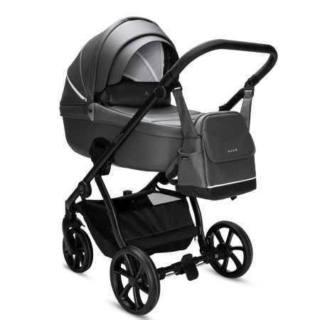 Noordi Fjordi V2 | 3in1 Travel System | In Shadow Grey [Eco-leather]