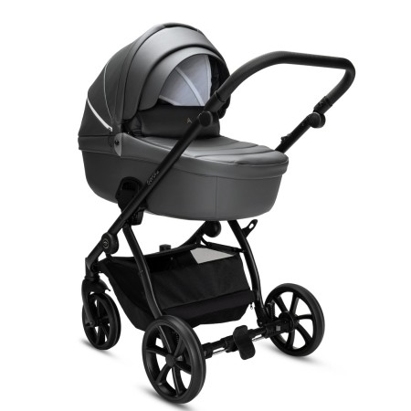 Noordi Fjordi V2 | 3in1 Travel System | In Shadow Grey [Eco-leather]