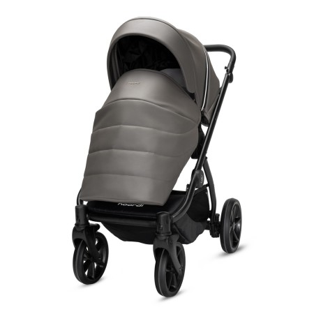 Noordi Fjordi V2 | 3in1 Travel System | In Stone Grey [Eco-leather]