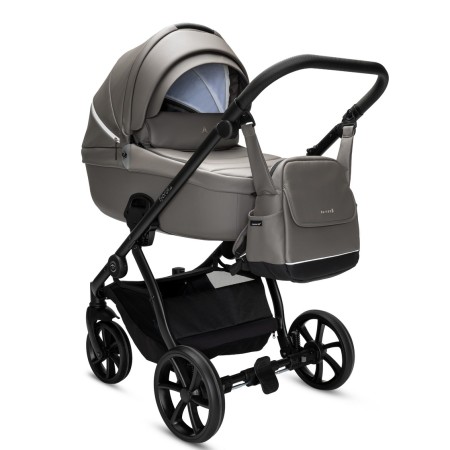 Noordi Fjordi V2 | 3in1 Travel System | In Stone Grey [Eco-leather]