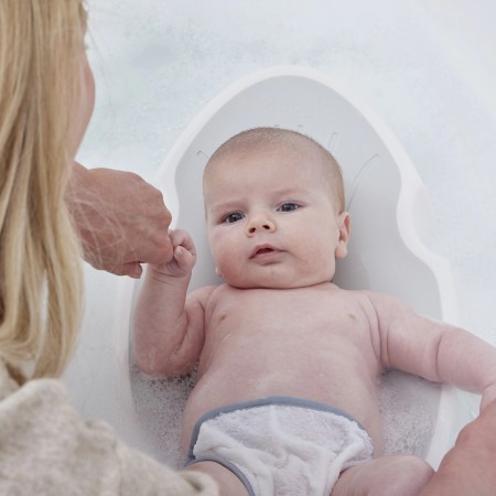 Shnuggle Newborn Baby Bath Support - In Eucalyptus