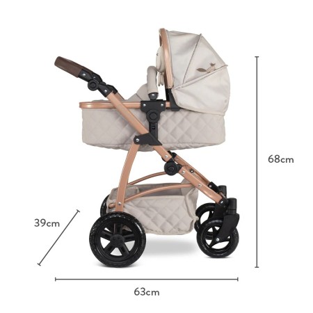 Cosatto Wow 3-in-1 Dolls Travel System - In Whisper