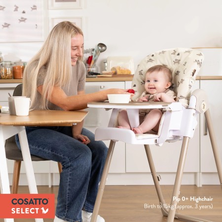 Cosatto Pip 0+ Highchair - In Cherry Pie