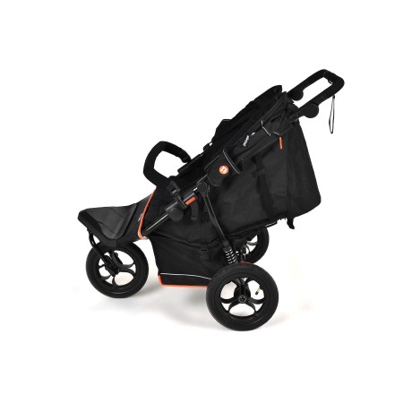 Nipper Double V6 Pushchair - In Summit Black