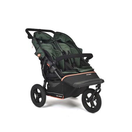 Nipper Double V6 Pushchair - In Sycamore Green