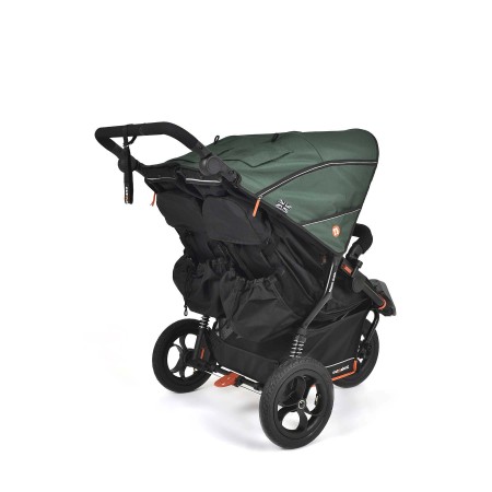 Nipper Double V6 Pushchair - In Sycamore Green