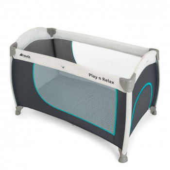 Hauck Play'n Relax Travel Cot - Hearts