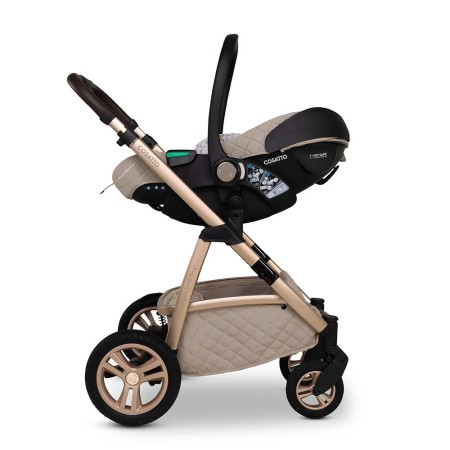 Cosatto Wow 3 [Rotate & Recline Cozy Bundle] - In Whisper