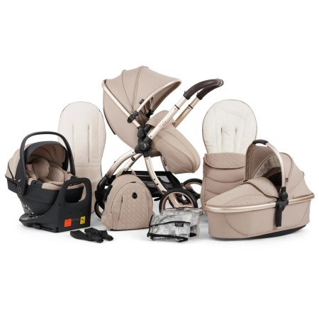 Egg3® Luxury Bundle (Inc. Egg® Shell 360 Car Seat) - In Feather