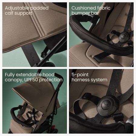 Silver Cross Pop 2 Stroller - In Cobble